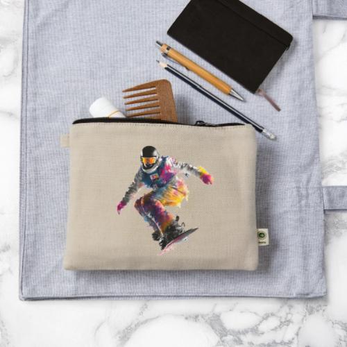 Snowboarding: Frozen Palette - Hemp Carry All Pouch