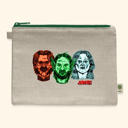 Three Ghouls - Hemp Carry All Pouch
