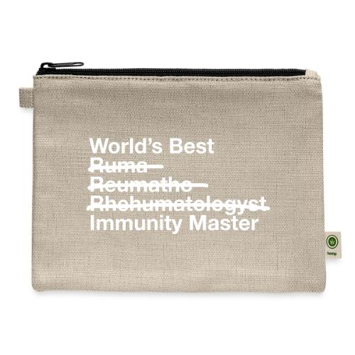 Worlds Best Immunity Master - Hemp Carry All Pouch