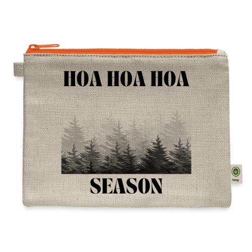 Hoa Hoa Hoa Season - Hemp Carry All Pouch
