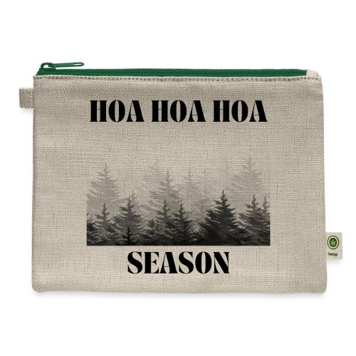Hoa Hoa Hoa Season - Hemp Carry All Pouch