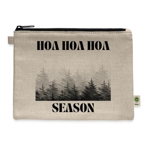 Hoa Hoa Hoa Season - Hemp Carry All Pouch