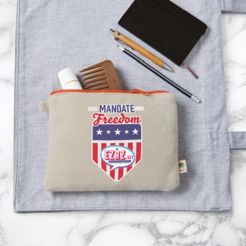 Mandate Freedom (Dark) - Hemp Carry All Pouch