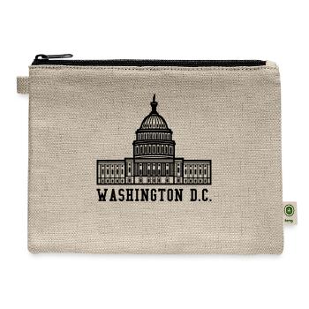 washington - Hemp Carry All Pouch - natural - Front