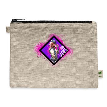 PGN LADIES LOGO - Hemp Carry All Pouch - natural - Front