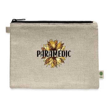Paramedic EMS Week Proud Paramedic Appreciation - Hemp Carry All Pouch - natural - Front