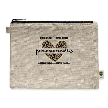 Paramedic Appreciation Paramedic EMS Week Gift - Hemp Carry All Pouch - natural - Front