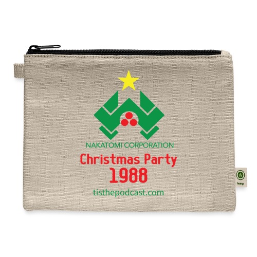 Nakatomi Christmas Party 1988 - Hemp Carry All Pouch