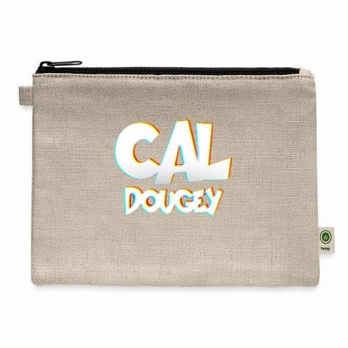 CAL DOUGEY TEXT - Hemp Carry All Pouch