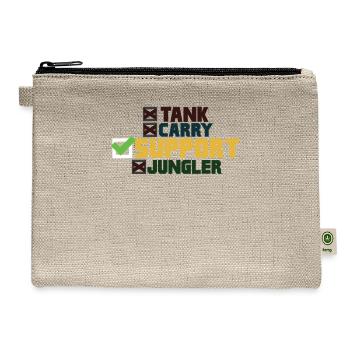 SUPPORT League of Legends - Hemp Carry All Pouch - natural - Front