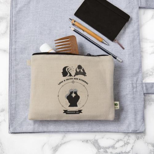 Love & Faith - Hemp Carry All Pouch