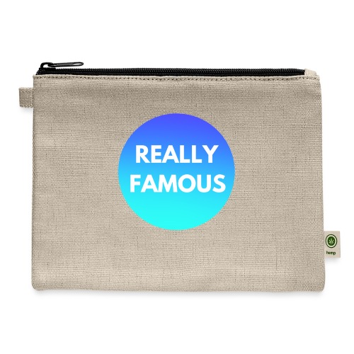 Tell me everything. - Hemp Carry All Pouch