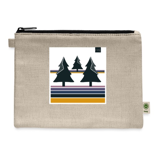 Trees on the Horizon - Hemp Carry All Pouch