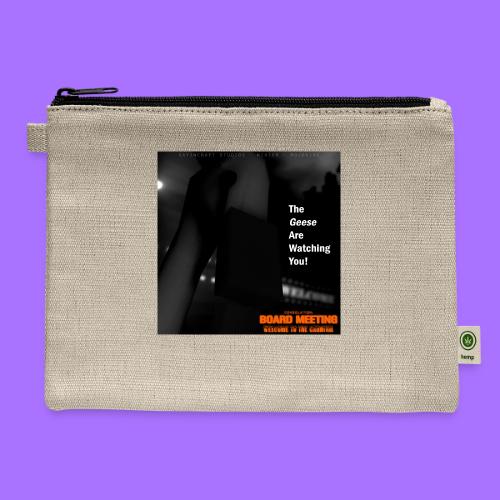 The Geese are Watching You (Album Cover Art) - Hemp Carry All Pouch