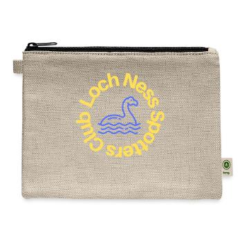 Loch Ness Spotters Club Loch Ness Monster - Hemp Carry All Pouch - natural - Front
