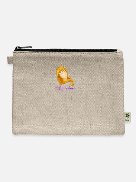 All Product - Hemp Carry All Pouch - natural