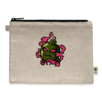 BAD BREATH TEES AVAILABLE - Hemp Carry All Pouch - natural - Front