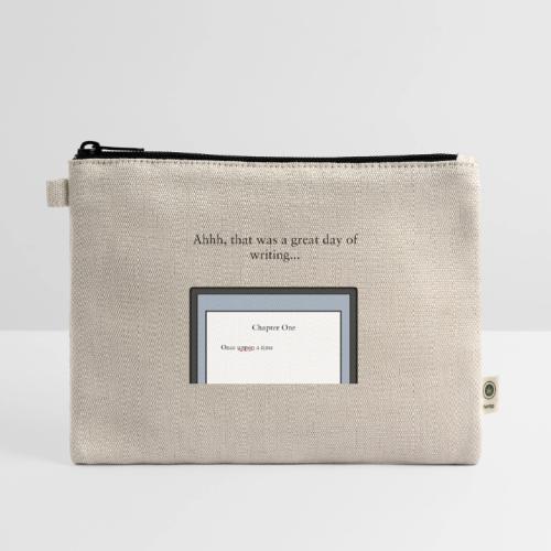 A Day of Writing - Hemp Carry All Pouch