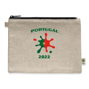 Portugal - Hemp Carry All Pouch - natural - Front