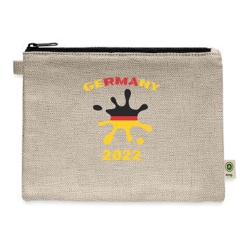 Germany - Hemp Carry All Pouch - natural - Front