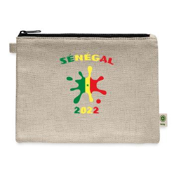 SENEGAL - Hemp Carry All Pouch - natural - Front
