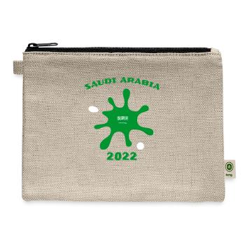 SAUDI ARABIA - Hemp Carry All Pouch - natural - Front