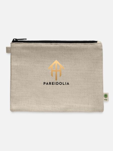 Halloween Pareidolia - Hemp Carry All Pouch - natural