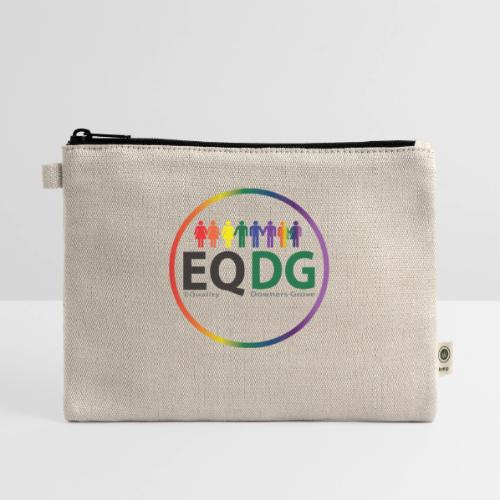 EQDG circle logo - Hemp Carry All Pouch