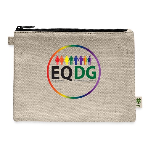 EQDG circle logo - Hemp Carry All Pouch