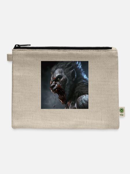 New Moon - Hemp Carry All Pouch - natural