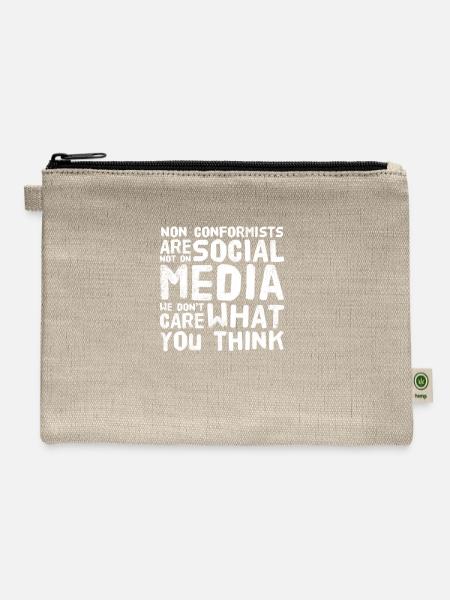 Non conformists - Hemp Carry All Pouch - natural