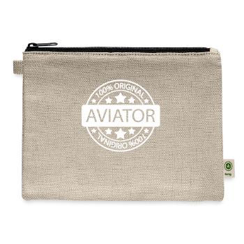 Original Aviator - Hemp Carry All Pouch - natural - Front