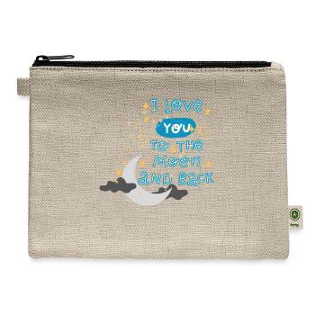Light The Lamp - Hemp Carry All Pouch - natural - Front