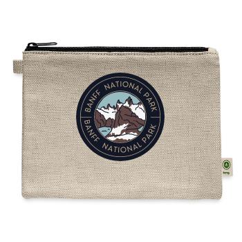Banff National Park - Hemp Carry All Pouch - natural - Front