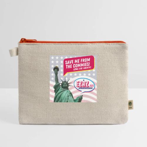 Statue of Liberty Design - Hemp Carry All Pouch