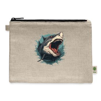 Depth Master And Survivalist - Hemp Carry All Pouch - natural - Front