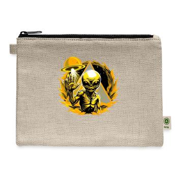 IlluminET69 - Hemp Carry All Pouch - natural - Front