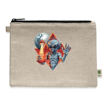 IlluminET101 - Hemp Carry All Pouch - natural - Front