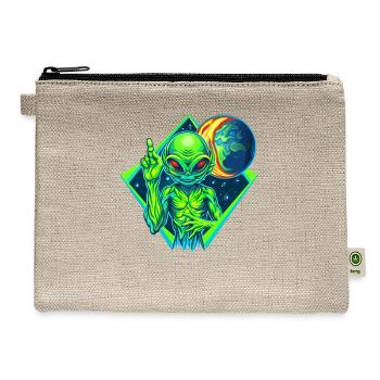 IlluminET122 - Hemp Carry All Pouch - natural - Front