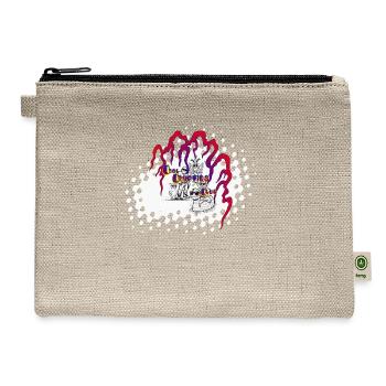 Cool Cryptids Club - Hemp Carry All Pouch - natural - Front