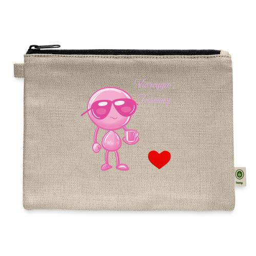 Smoon City_Viareggio Tuscany Pink - Hemp Carry All Pouch