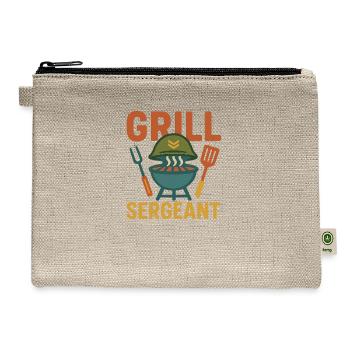 Grill Sergeant - Hemp Carry All Pouch - natural - Front