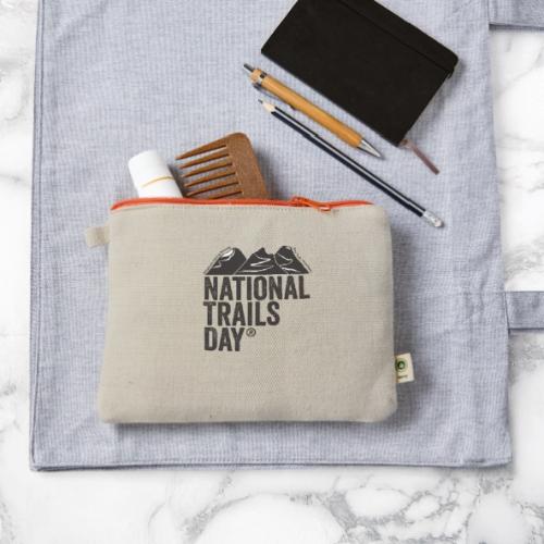 National Trails Day - Hemp Carry All Pouch