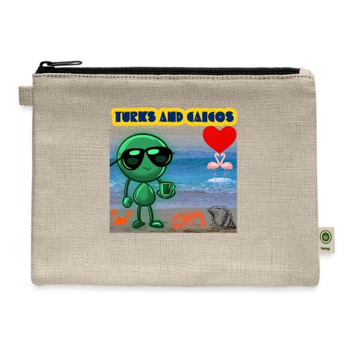 Smoon City_Turks and Caicos - Hemp Carry All Pouch