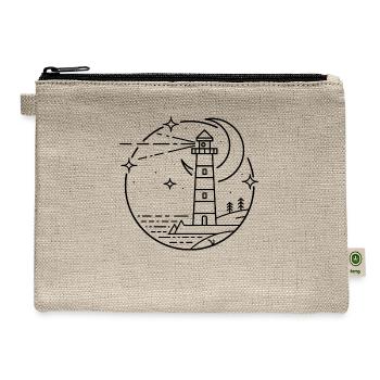 Light House - Hemp Carry All Pouch - natural - Front