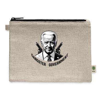 The Gangster Government - Hemp Carry All Pouch - natural - Front
