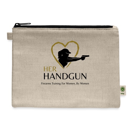 Her Handgun Logo and Tag Line - Carry All Pouch