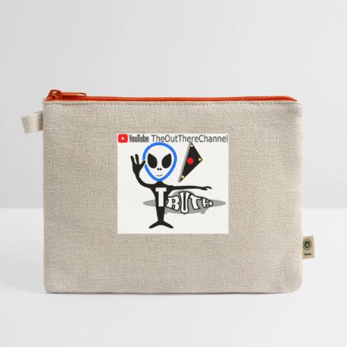 NewOTLogo Big2400 with Mr Grey Back Crew - Hemp Carry All Pouch