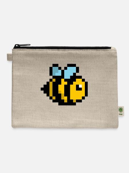bee - Hemp Carry All Pouch - natural