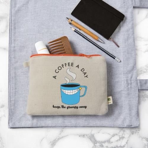 ACoffeeADay - Hemp Carry All Pouch